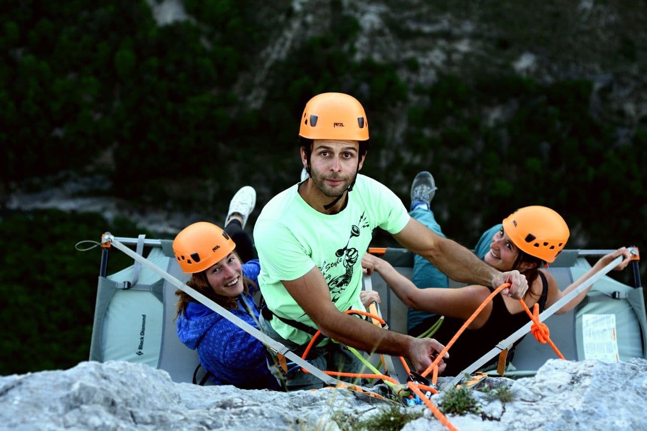Une Nuit Suspendue en Portaledge — photo 4
