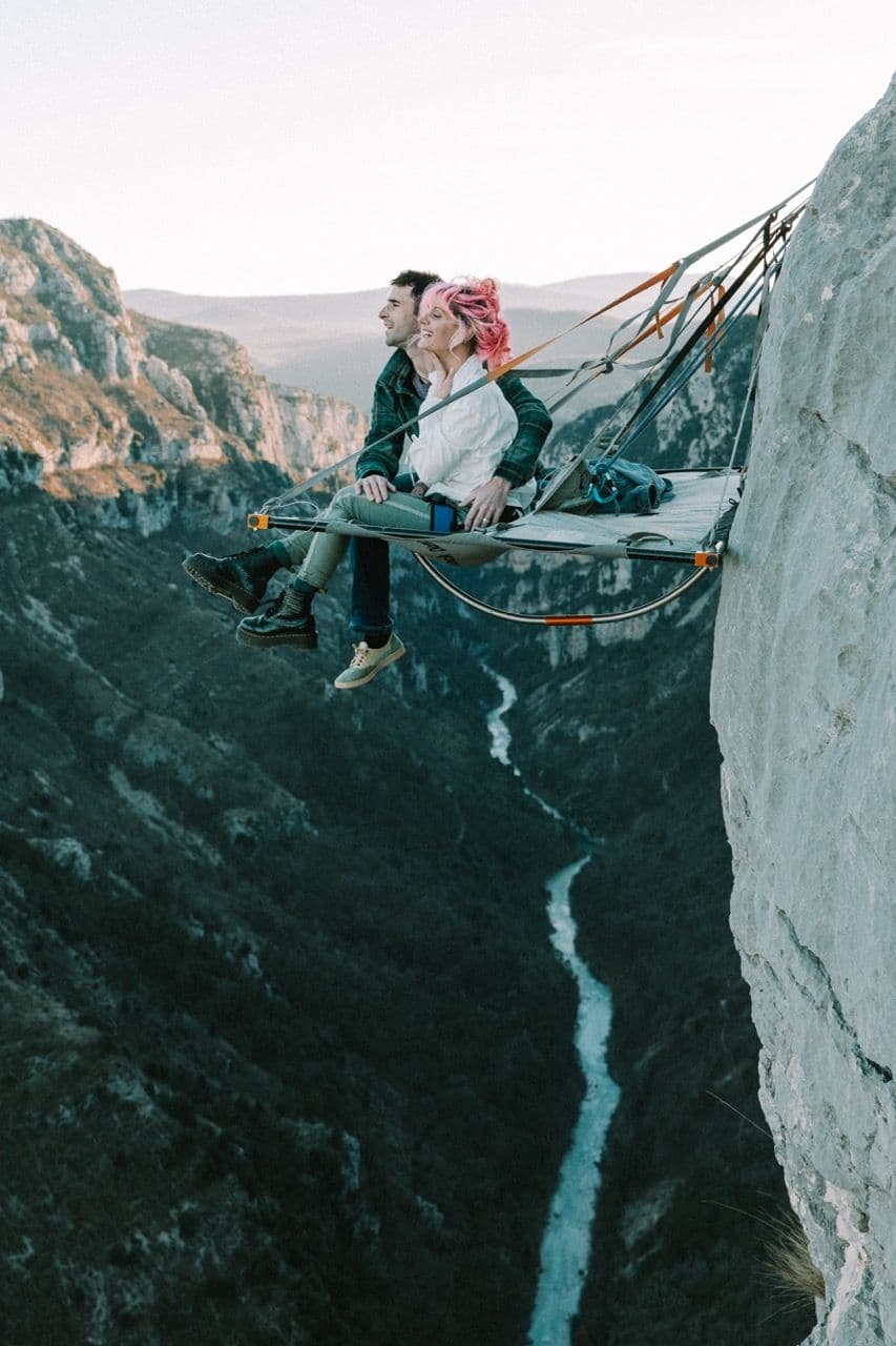 Sunset Cliffside Portaledge Evening — photo 9