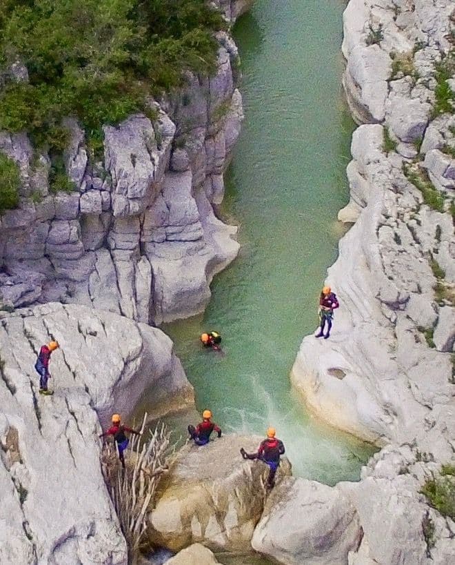 Canyon famille - Le Bas Jabron