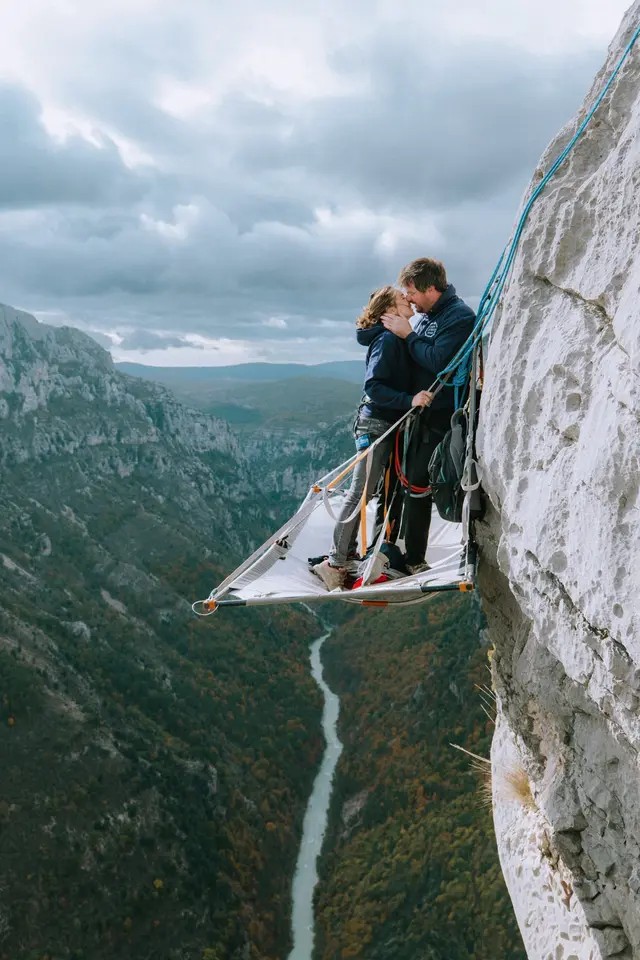 Une Nuit Suspendue en Portaledge