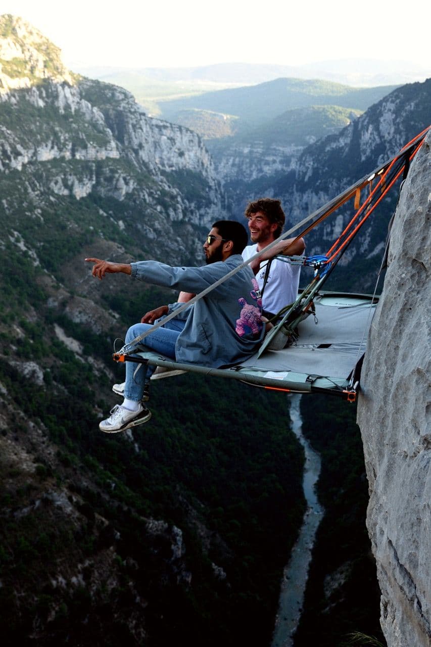 Une Nuit Suspendue en Portaledge — photo 3