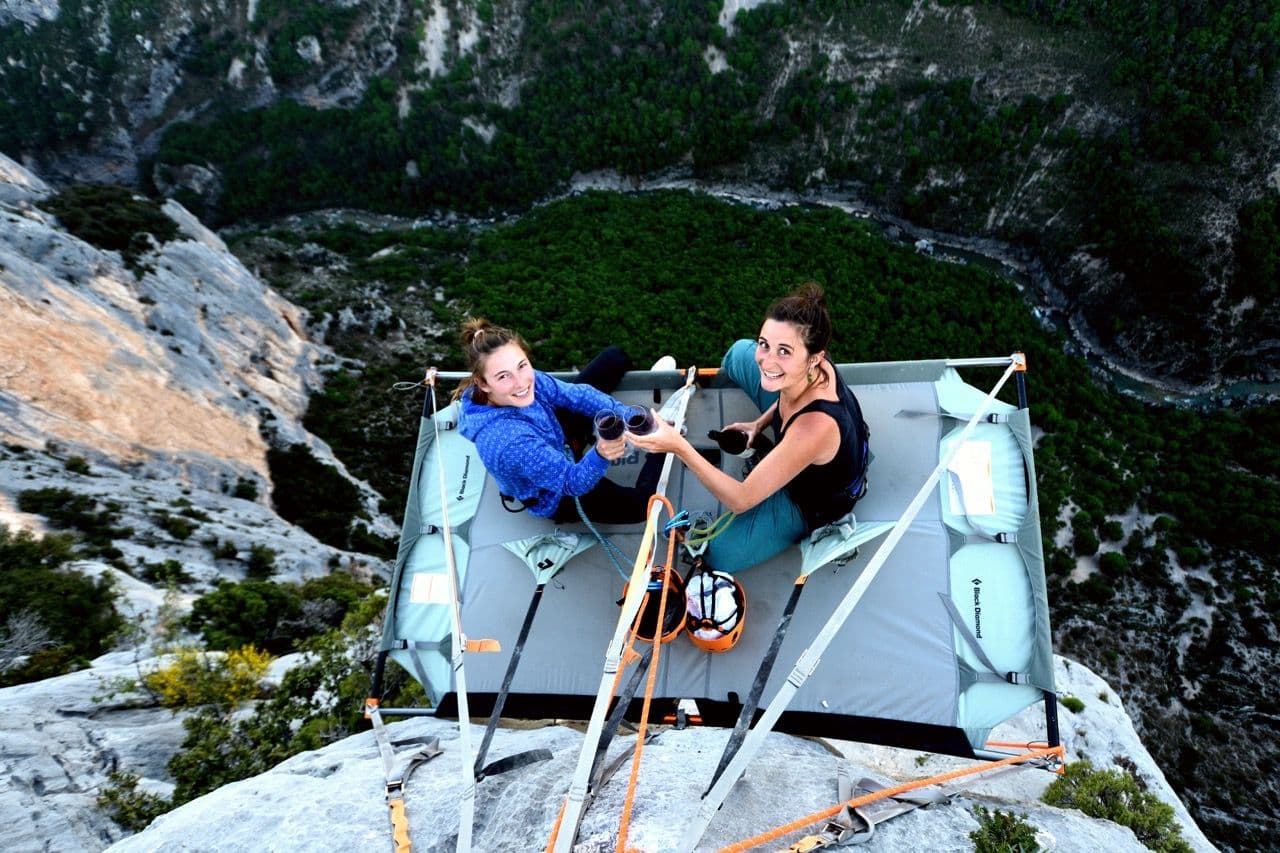 Sunset Cliffside Portaledge Evening — photo 7